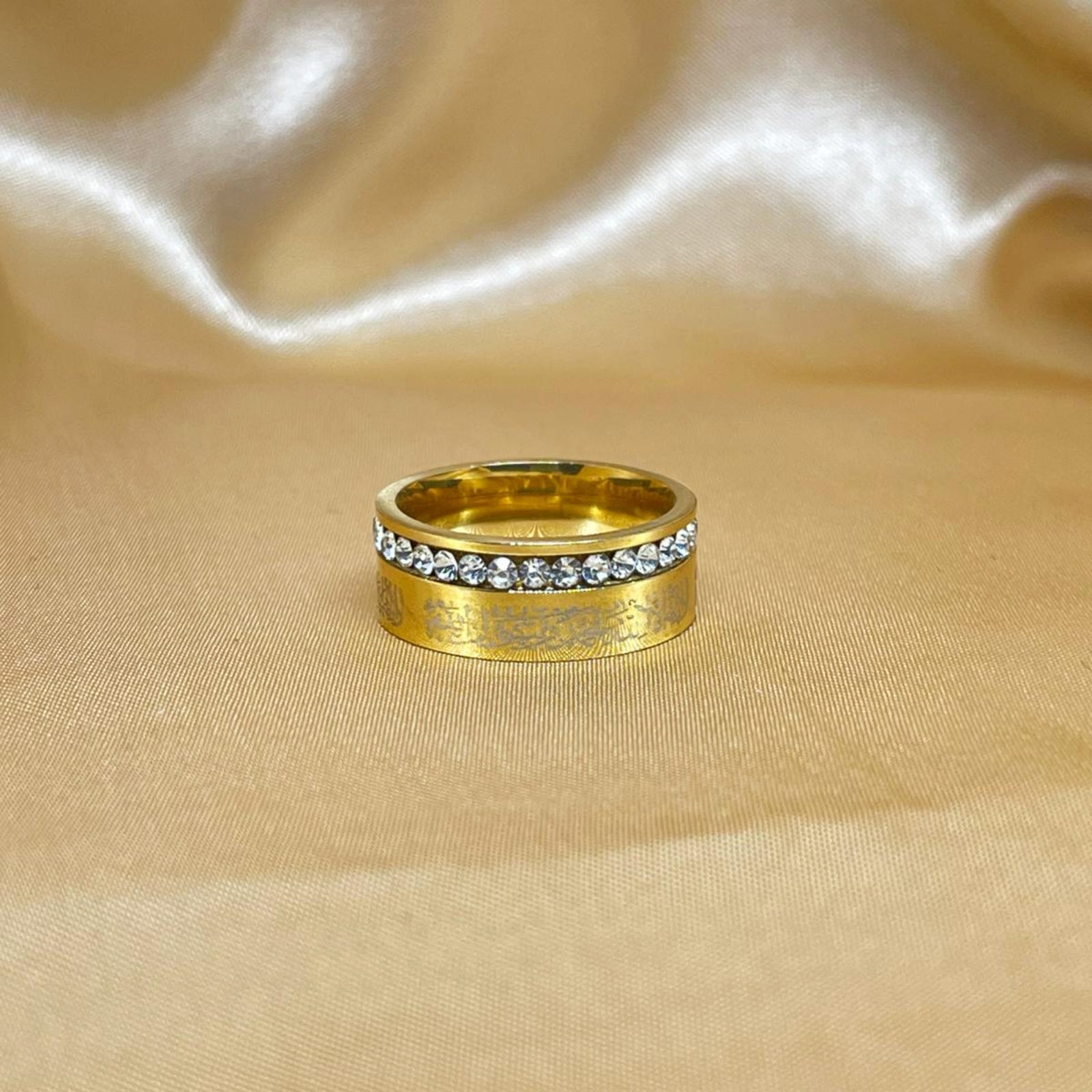 Shahada Crystal Rings