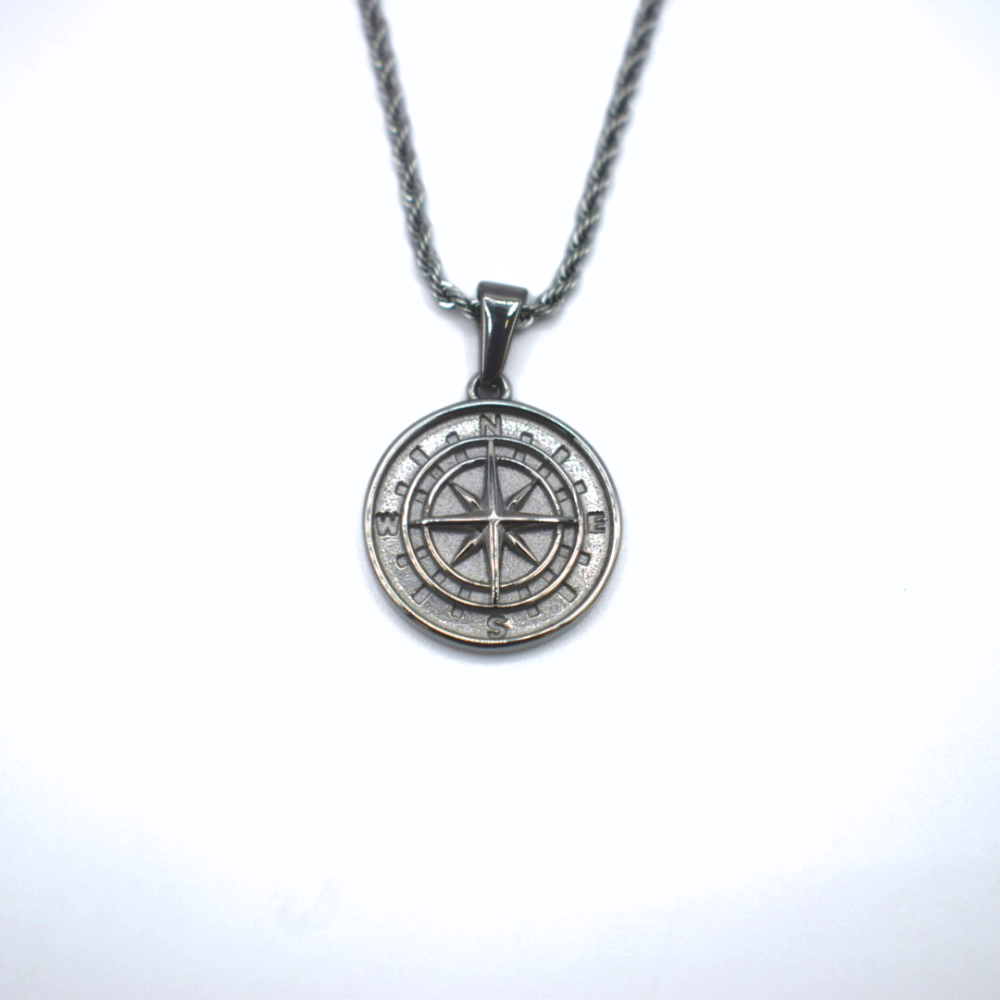 Compass Pendant Necklace